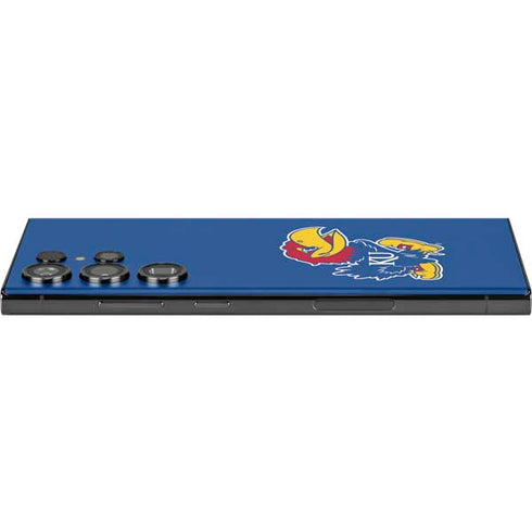 University of Kansas Jayhawks Mascot Outline Galaxy Skins